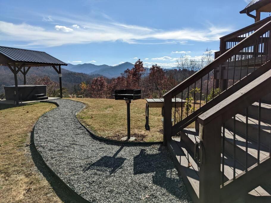 Peace Of Heaven ~ Modern Chic Cabin W/ Majestic Mountain Views 브라이슨시티 외부 사진