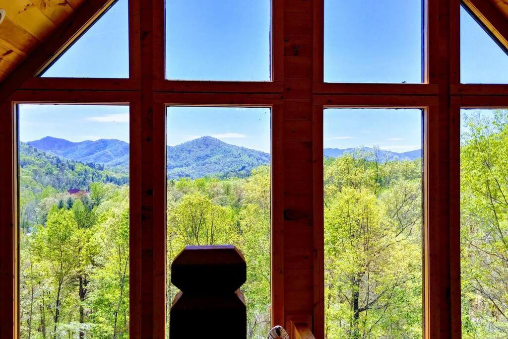 Peace Of Heaven ~ Modern Chic Cabin W/ Majestic Mountain Views 브라이슨시티 외부 사진