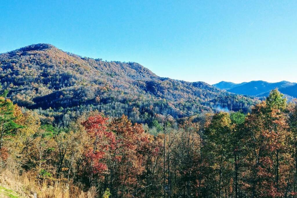 Peace Of Heaven ~ Modern Chic Cabin W/ Majestic Mountain Views 브라이슨시티 외부 사진