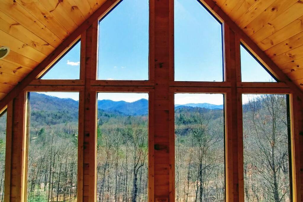 Peace Of Heaven ~ Modern Chic Cabin W/ Majestic Mountain Views 브라이슨시티 외부 사진