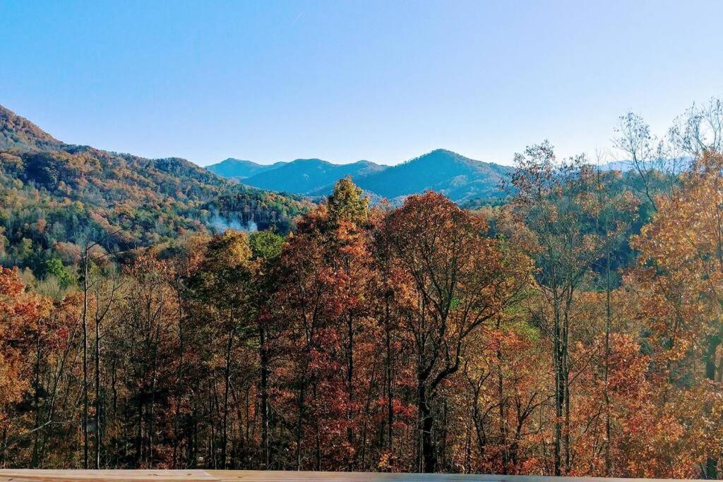 Peace Of Heaven ~ Modern Chic Cabin W/ Majestic Mountain Views 브라이슨시티 외부 사진