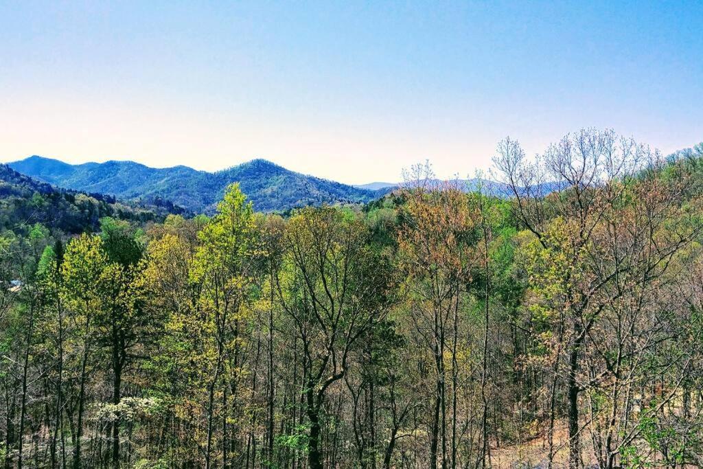 Peace Of Heaven ~ Modern Chic Cabin W/ Majestic Mountain Views 브라이슨시티 외부 사진